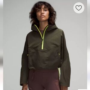 Lululemon Women"s Cinch-Back Half-Zip Hiking Pullover Sz 8 *Flaw* $168